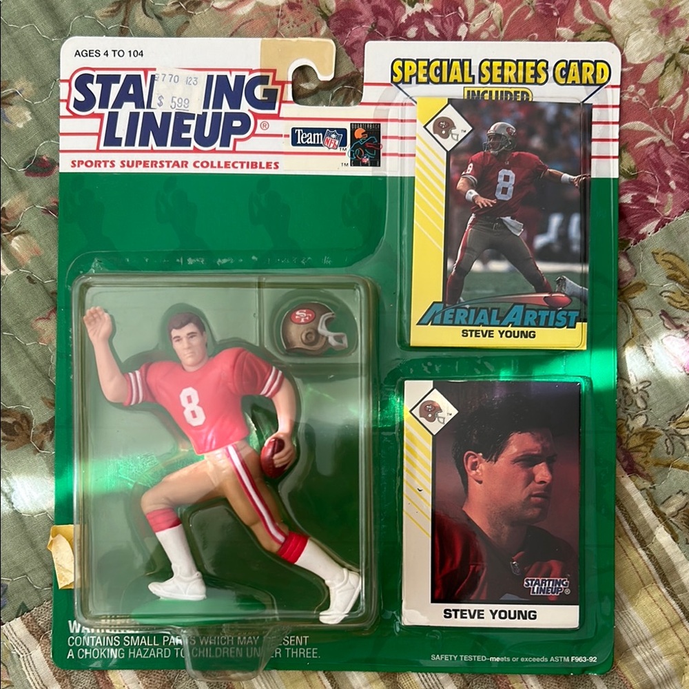 Steve Young Action Figure with Card